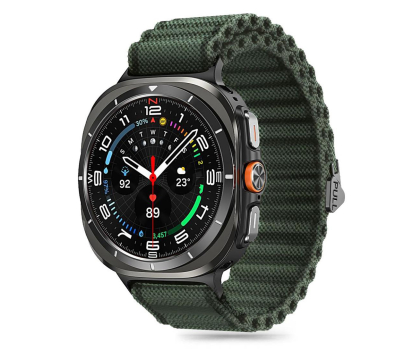 Pasek i akcesoria do zegarków TECH-PROTECT Weave Pro do Galaxy Watch Ultra (47 mm) Green 5906302376353